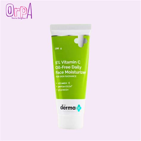 The Derma Co 5 Vitamin C Oil Free Daily Face Moisturizer For Skin