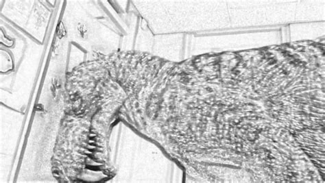 Gorgonopsid pencil sketch effect by leathertachi on DeviantArt