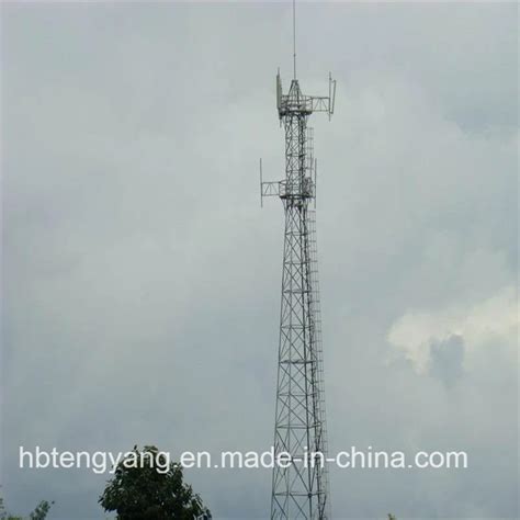 Self Supporting Angle Steel 4 Leged Communication Tower China Angle