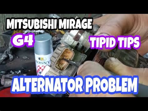 Mitsubishi Mirage G Alternator Problem Youtube