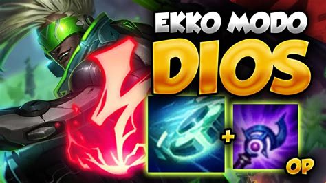 SOLO DUO EKKO Jungla PLATINO EKKO EL PERUANO League Of Legends 2023