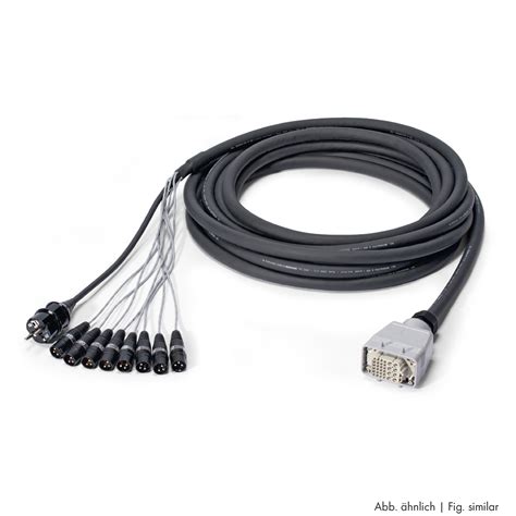 Multicore Cable AES EBU DMX Power Monolith 02 00 5 00m 2 X