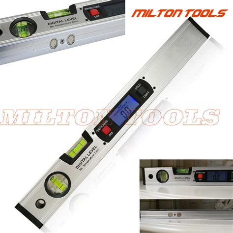 Degree Mm Digital Angle Finder Spirit Level Upright