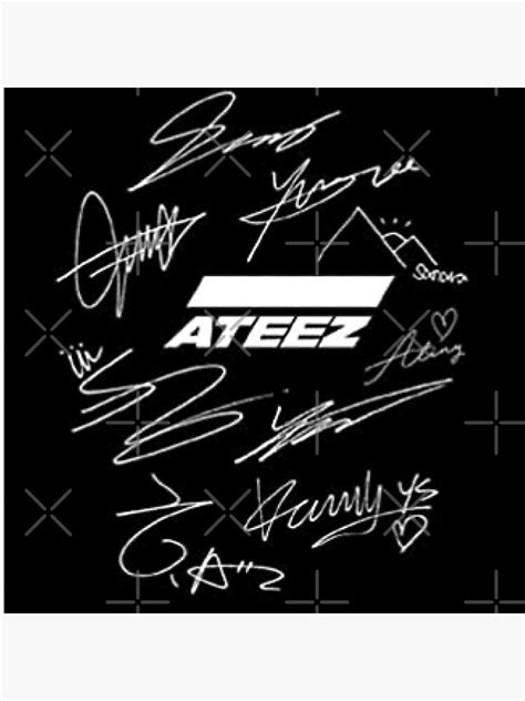 ALL Signature ATEEZ Official Nimfomane