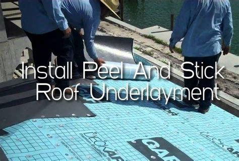 Easy Tips And Tricks To Peel And Stick Roof Underlayment