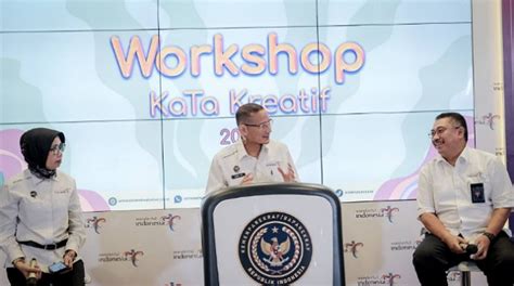 Menparekraf Sandiaga Uno Resmi Luncurkan Workshop Kata Kreatif Ihgma