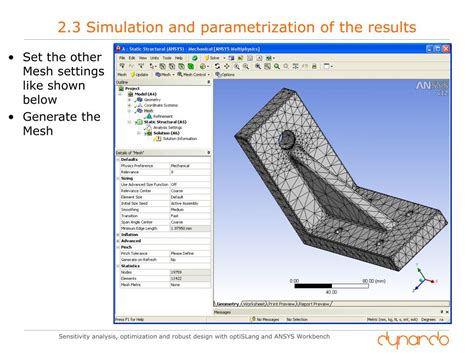 Ppt Sensitivty Analysis Optimization And Robust Design With