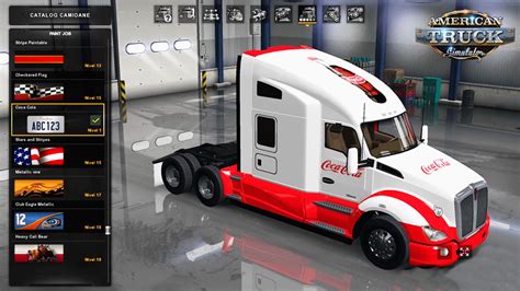 Kenworth T Coca Cola Skin V By Barbootx Ats Mods American