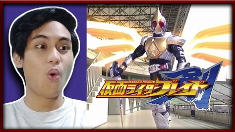 Kamen Rider Blade All Rouze Cards And Finishers Reaction Youtube