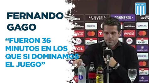 Conferencia De Prensa De Fernando Gago Copa Libertadores Fecha 2