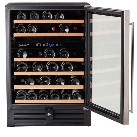 Smith Hanks 46 Bottle Professional Series Dual Zone Convertible Wine