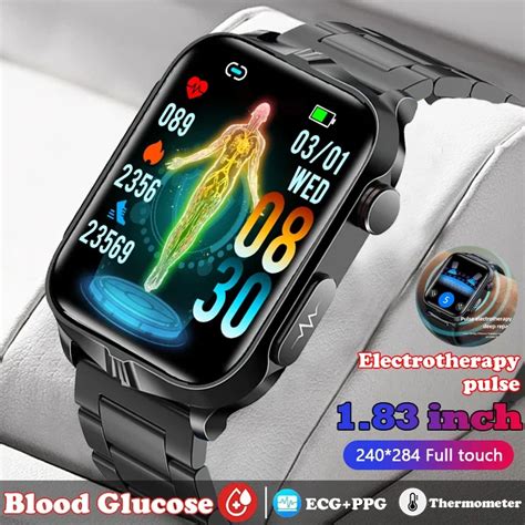 Rel Gio Inteligente Press O Arterial E Eletroterapia Smartwatch