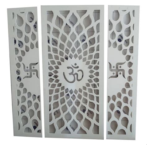 White Mandir Mdf Jali Machine Carved At Rs 450sq Ft In Mumbai Id