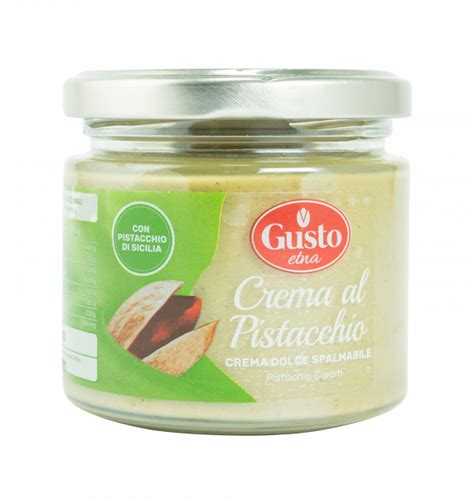 Crema Al Pistacchio Shop Gusto Etna