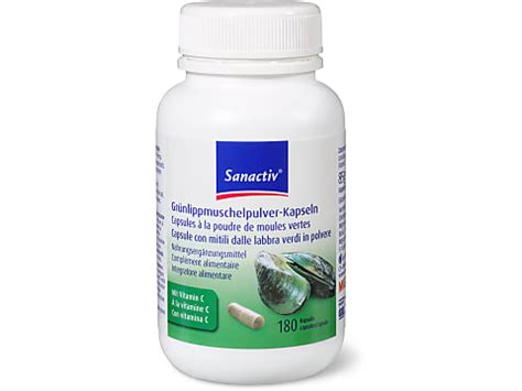 Achat Sanactiv Capsules La Poudre De Moules Vertes La Vitamine