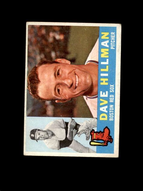 1960 Topps Baseball 068 Dave Hillman STARX 2 5 G VG LS809240 EBay