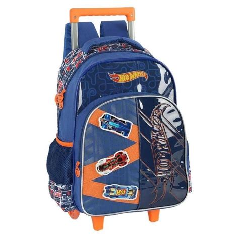 Mochila De Rodinha E Costas Hot Wheels Carrinhos Luxo Luxcel Shopee Brasil