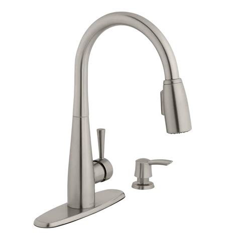 Glacier Bay 900 Series Single Handle Pull Down Sprayer Kitchen Faucet