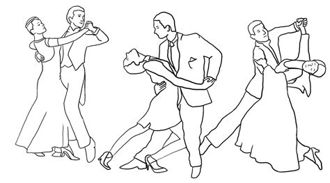 Dance Coloring Pages