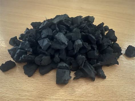 Black 500kg Bags 25m2 Professional Rubber Surfaces