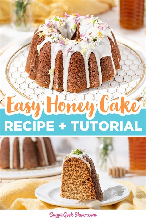 Easy Honey Cake Recipe Sugar Geek Show