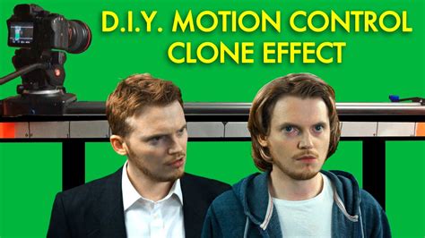 Clone Effect Diy Motion Control And After Effects Tutorial