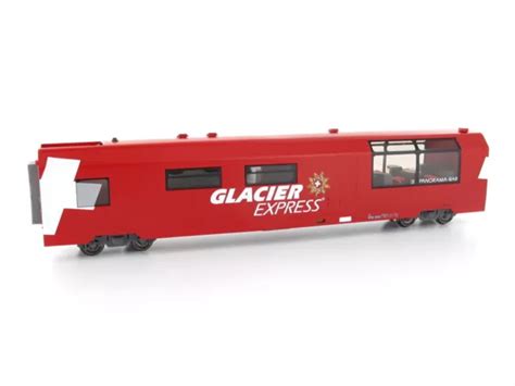 BEMO 3589132 PERSONENWAGEN WRp 3832 Glacier Express Servicewagen RhB AC