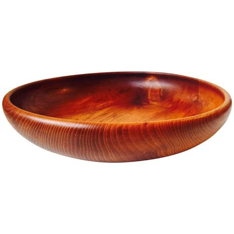 Large Danish Mid Century Modern Teak Bowl By Kay Bojesen Denmark