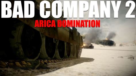 Battlefield Bad Company Multiplayer Arica Domination Ps Youtube