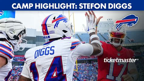 Camp Highlights: Josh Allen TD Pass to Stefon Diggs