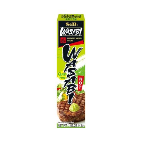 Prepared Wasabi In Tube 43g Search Products Sandb Foods Global Site