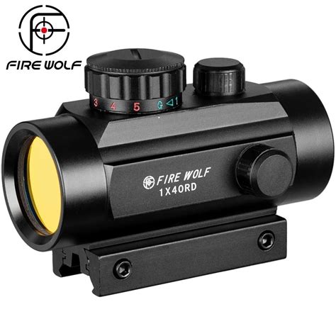 Holographic Red Dot Sight Tactical Scope 1x40 Airsoft 11mm 20mm Rail Mount Us Red Dot And Laser