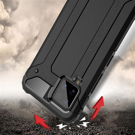 Military Defender Shockproof Case For Galaxy A G Black