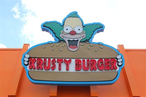 Krusty Burger Sign