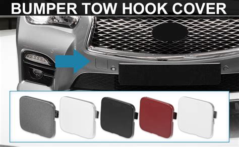 Amazon X AUTOHAUX Car Rear Bumper Tow Hook Cover 85071 4GA0A For