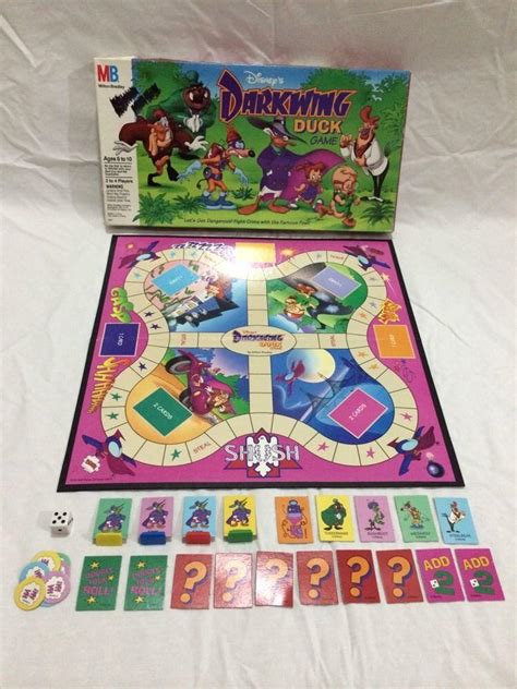 Darkwing Duck Board Game By Milton Bradley 1818640653