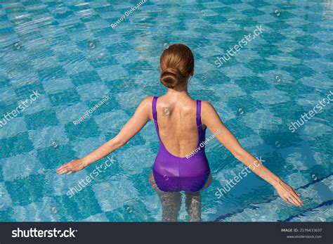 Elegant Sexy Woman White Bikini On Stock Photo Shutterstock