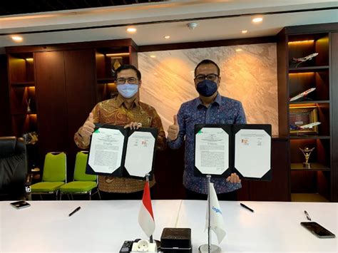 Gmf Dan Ap I Teken Mou Pemanfaatan Lahan Bandara Hasanuddin Untuk Hanggar