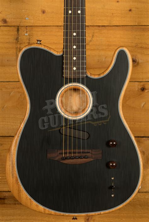 Fender Acoustasonic Player Telecaster Rosewood Brushed Black