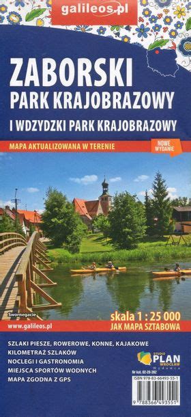 Wdzydzki Park Krajobrazowy Mapa Plan Erli Pl