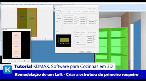 Remodela O De Um Loft No Kdmax Como Desenhar A Estrutura De Um