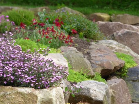 Creating Beauty and Structure with a Rock Wall Garden - Garden Therapy