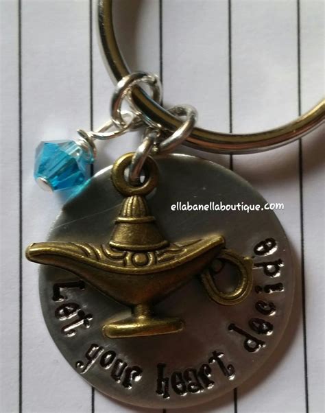 Let Your Heart Decide Keychain My Favorite Song From The Movie Aladdin