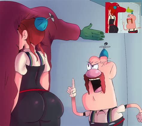 Rule 34 Ass Grab Aunt Aunt Grandma Big Ass Big Butt Cartoon Network Dat Ass Female Frame Gilf