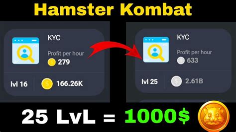 Hamster Kombat Card Achievement Level 25 I Lost 1 Billion To Reach