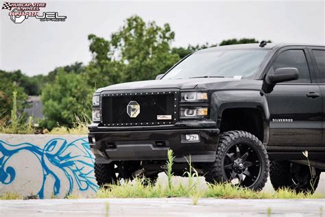 Chevrolet Silverado 1500 Fuel Octane D509 Matte Black 22 X 10