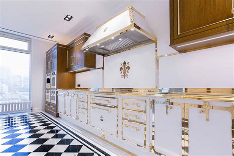 Bright And Refined Luxury Kitchen Officine Gullo