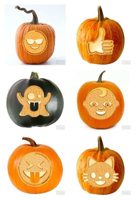 15+ Emoji Pumpkin Carvings To Make With Your Kiddos This Year