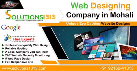 Web Designing Company in Mohali | Dial +91 9216041313