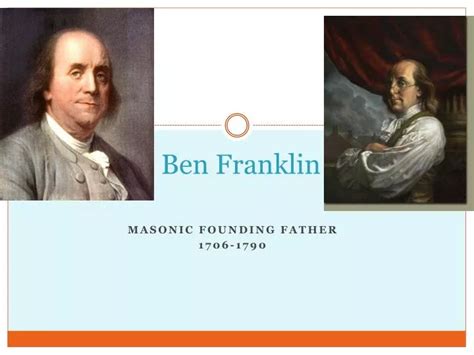 Ppt Ben Franklin Powerpoint Presentation Free Download Id1110132